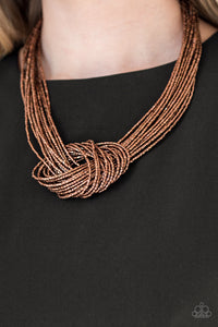 Knotted Knockout - Copper Paparazzi