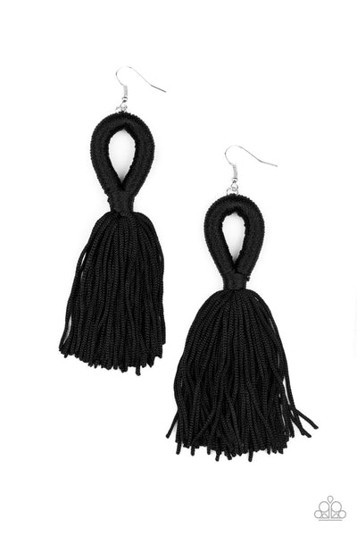 Tassels and Tiaras - Black  Paparazzi