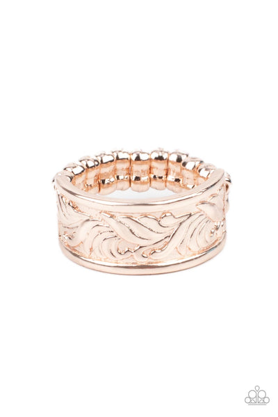 Billowy Bands - Rose Gold Paparazzi