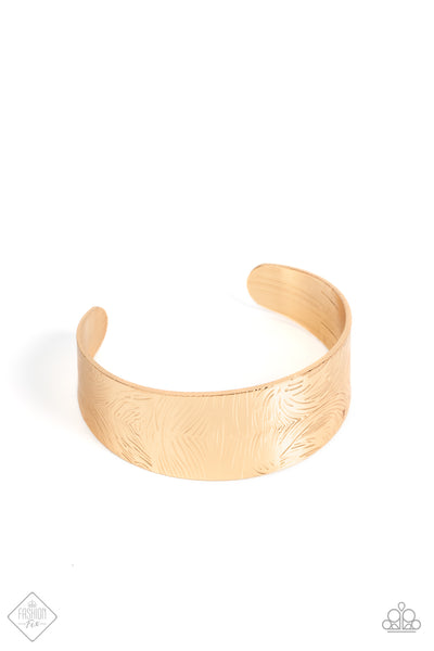 Coolly Curved - Gold  Paparazzi